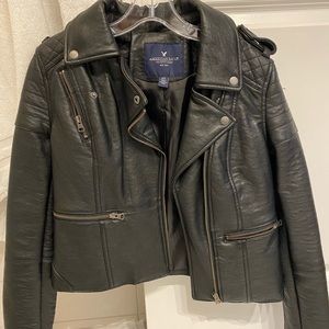 American Eagle Leather Jacket